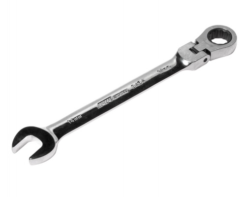 Ключ комбинированный 14х14 мм трещоточный шарнирный JTC-3454